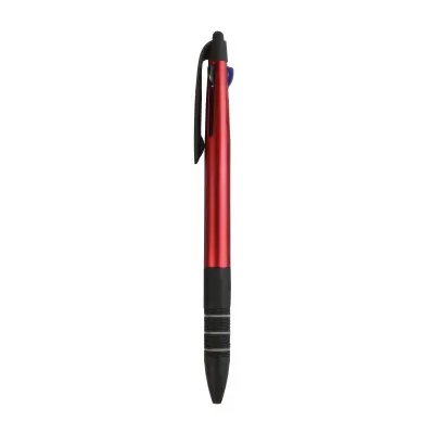Penna a sfera con 3 colori blu rosso nero - Immagine 18