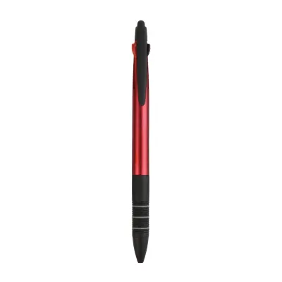 Penna a sfera con 3 colori blu rosso nero - Immagine 17