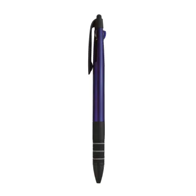 Penna a sfera con 3 colori blu rosso nero - Immagine 16