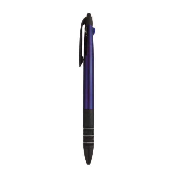 Penna a sfera con 3 colori blu rosso nero - Immagine 16