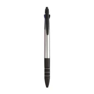 Penna a sfera con 3 colori blu rosso nero - Immagine 9