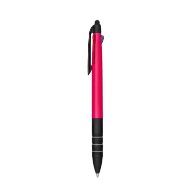 Penna a sfera con 3 colori blu rosso nero - Immagine 8