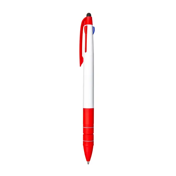 Penna a sfera con 3 colori blu rosso nero - Immagine 6