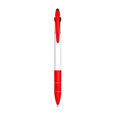 Penna a sfera con 3 colori blu rosso nero - Immagine 5