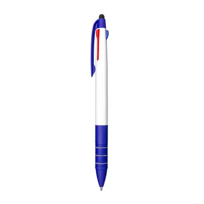 Penna a sfera con 3 colori blu rosso nero - Immagine 2