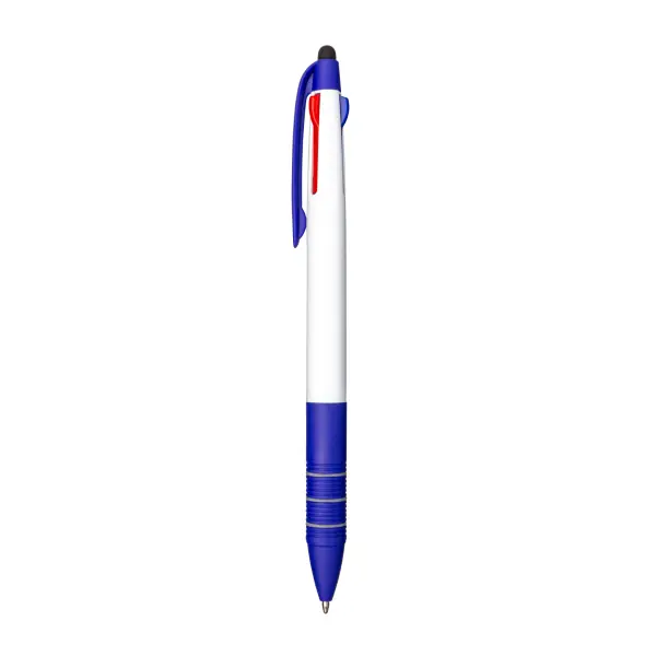 Penna a sfera con 3 colori blu rosso nero - Immagine 2