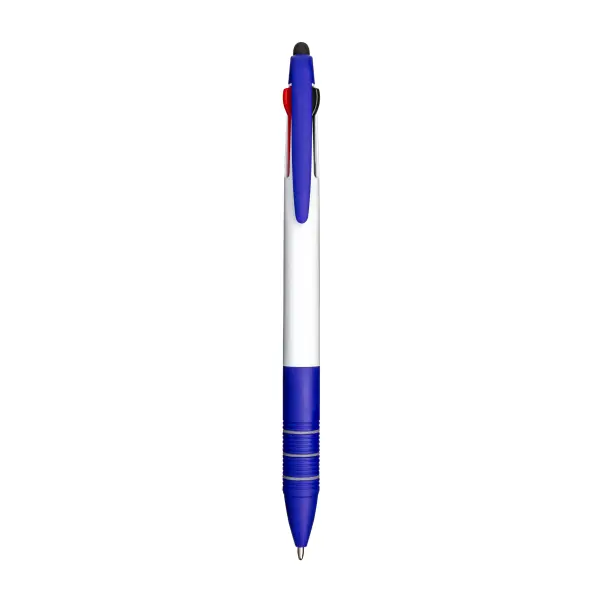 Penna a sfera con 3 colori blu rosso nero - Immagine 1