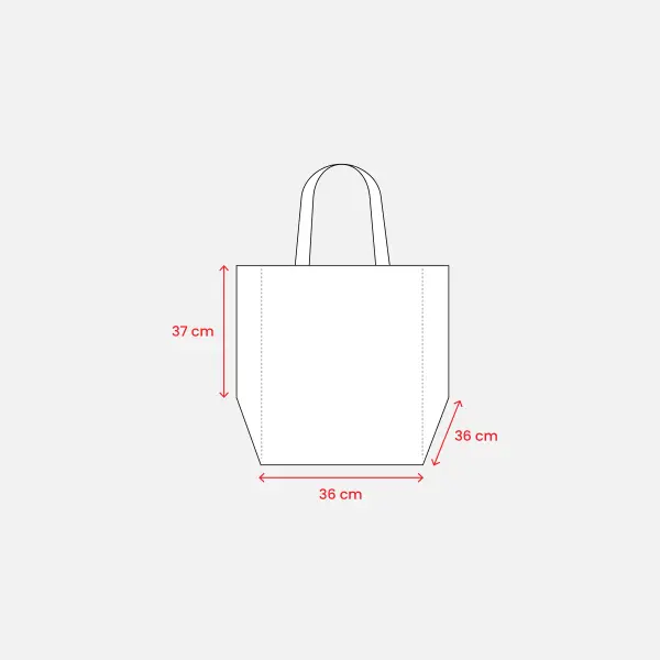 Shopper TNT foramto pizza 36x37x36 ELBA - Immagine 3