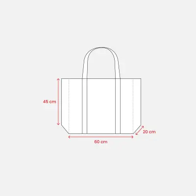 Shopper TNT 60x45x20 ELDA - Immagine 10