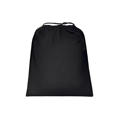 Sacchetto in cotone nero 25x30 GABRIELLA - Immagine 2