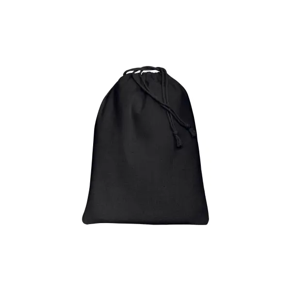 Sacchetto in cotone nero 15x20 GAIA - Immagine 2