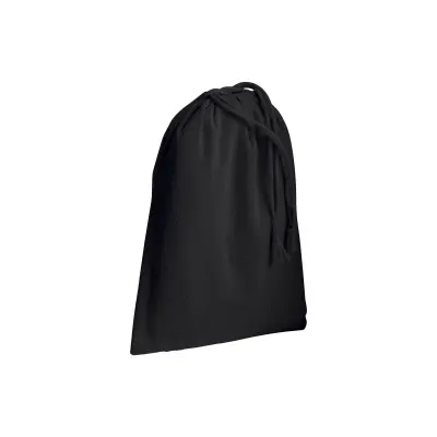 Sacchetto in cotone nero 15x20 GAIA