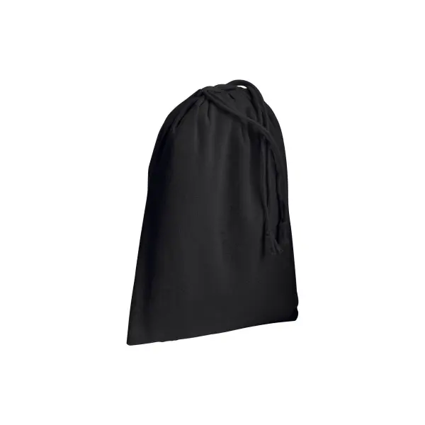 Sacchetto in cotone nero 15x20 GAIA - Immagine 1