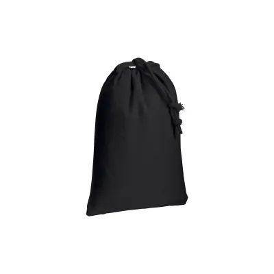 Sacchetto in cotone nero 10x14 GEA
