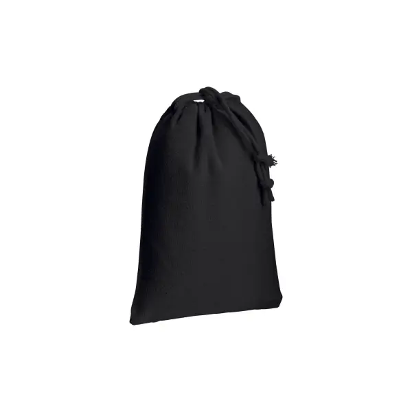 Sacchetto in cotone nero 10x14 GEA - Immagine 1