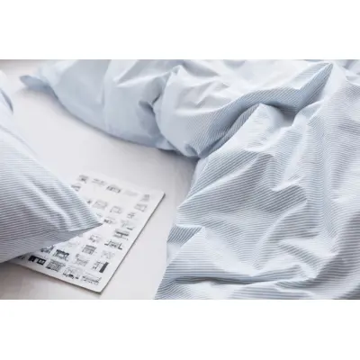 Set biancheria da letto MONTGOMERY in cotone premium 144 TC - Immagine 4