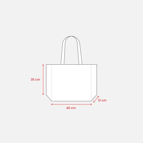 Shopper rPET 45x35x12 ISIDORA - Immagine 4