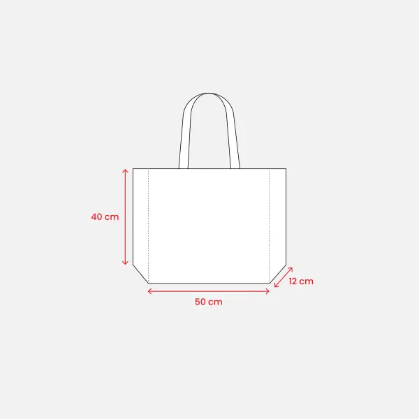 Shopper in TNT 50x40x12 GLORIA - Immagine 4