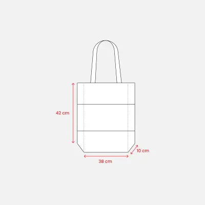 Shopper in TNT 38x42x10 GRETA - Immagine 4