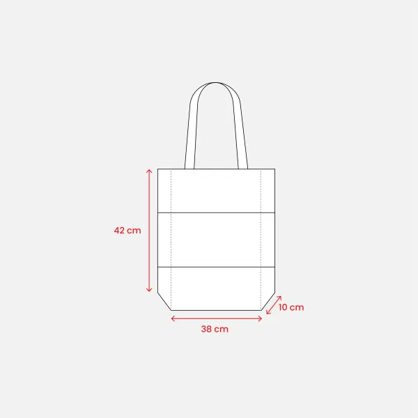 Shopper in TNT 38x42x10 GRETA - Immagine 4