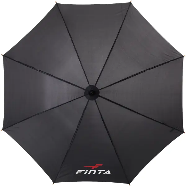 Ombrello Jova da 23'' con manico e asta in legno - Immagine 9