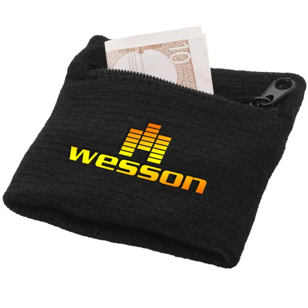 Polsino Brisky con tasca zip personalizzato porta monete con zip - Immagine 4