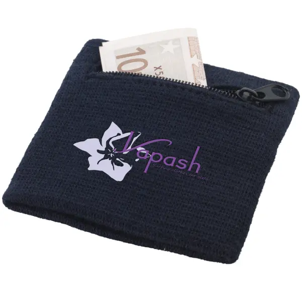 Polsino Brisky con tasca zip personalizzato porta monete con zip - Immagine 7