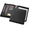 Cartella con blocco A4 EBONY promozionale con zip e tasche - Anteprima 1