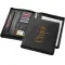 Cartella con blocco A4 EBONY promozionale con zip e tasche - Anteprima 4