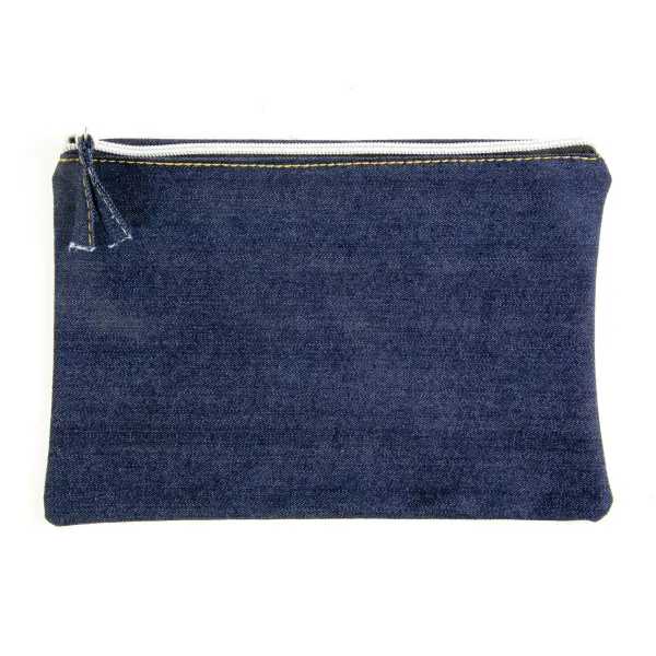 Beauty case cotone naturale 24x16 - Immagine 4