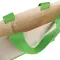 Shopper con soffietto alla base in juta e canvas IDA - Anteprima 4