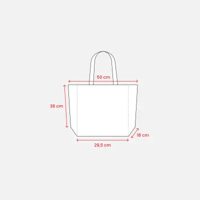 Shopper in rPET 50x38x18 ISELLA - Immagine 3