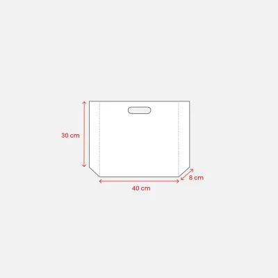 Shopper in TNT 40x30x8 IDA - Immagine 9