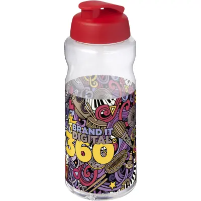 H2O Active Big Base 1 litre flip lid sport bottle - Immagine 10