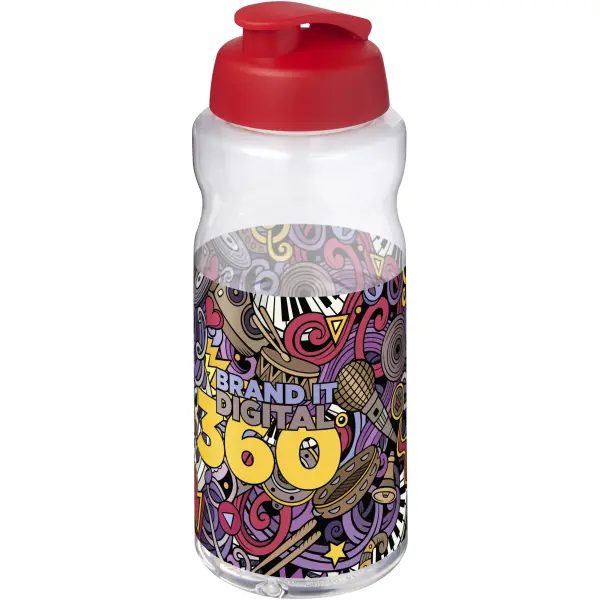 H2O Active Big Base 1 litre flip lid sport bottle - Immagine 10