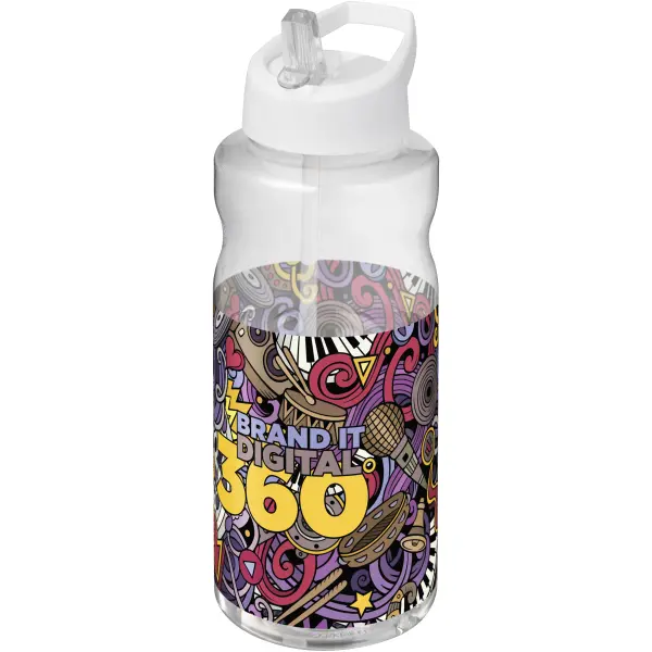 H2O Active Big Base 1 litre spout lid sport bottle - Immagine 4