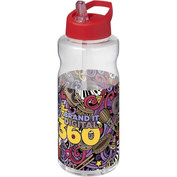 H2O Active Big Base 1 litre spout lid sport bottle - Immagine 7