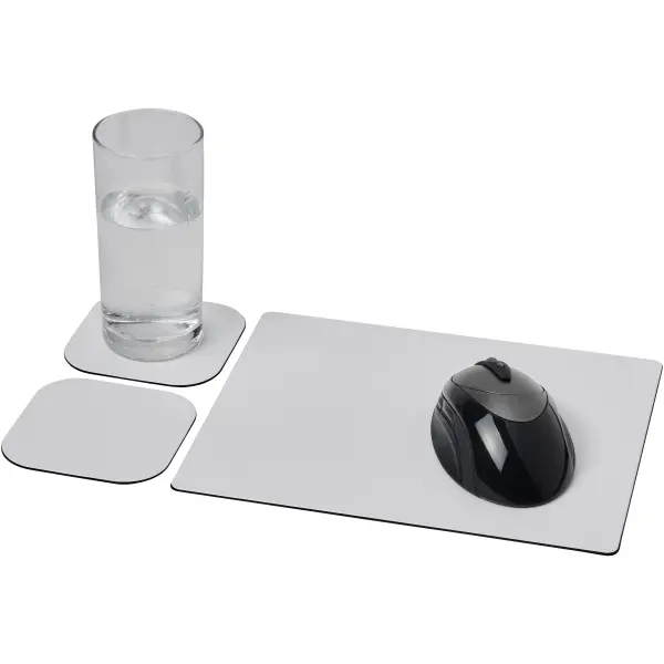 Tappetino mouse SET BRITE-MAT® 3 con stampa del tuo logo - Immagine 1