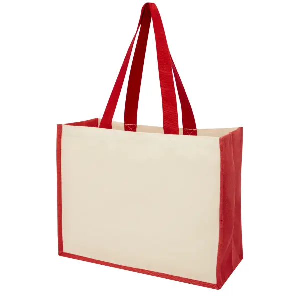 Shopper in iuta e canvas 320gr 23L Varai - Immagine 9