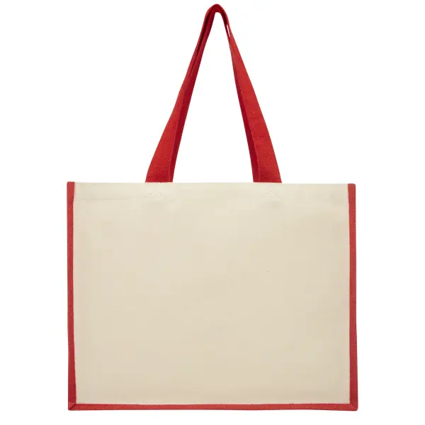 Shopper in iuta e canvas 320gr 23L Varai - Immagine 11