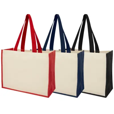Shopper in iuta e canvas 320gr 23L Varai - Immagine 2