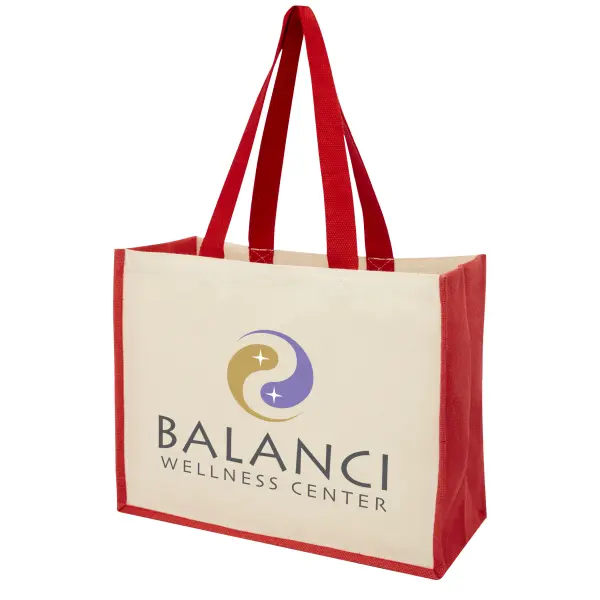 Shopper in iuta e canvas 320gr 23L Varai - Immagine 13