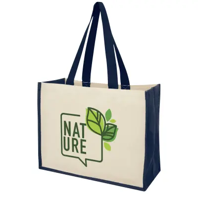 Shopper in iuta e canvas 320gr 23L Varai - Immagine 17