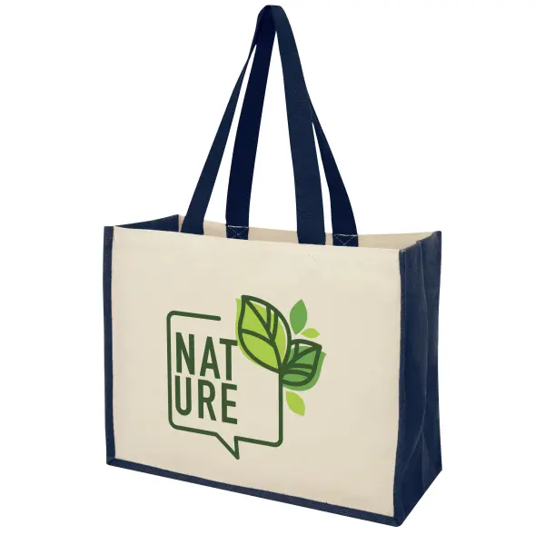 Shopper in iuta e canvas 320gr 23L Varai - Immagine 17