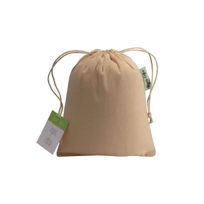Sacchetto regalo in cotone organico15x20 - Immagine 2
