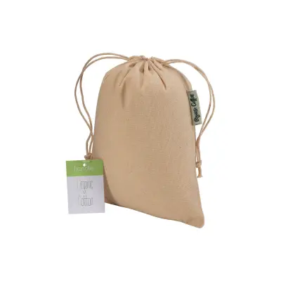 Sacchetto regalo in cotone organico15x20