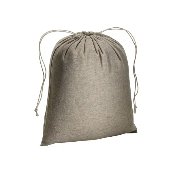Sacchetto regalo in cotone riciclato 25x30 - Immagine 3