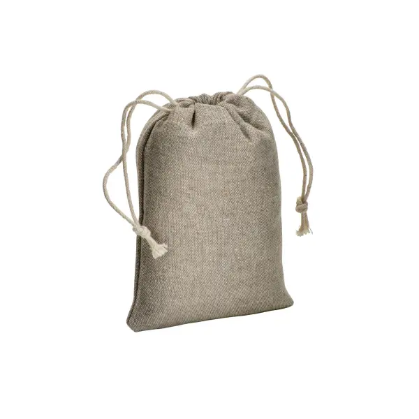 Sacchetto regalo in cotone riciclato 10x14 - Immagine 3