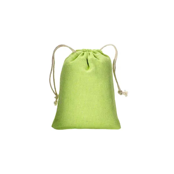 Sacchetto regalo in cotone riciclato 10x14 - Immagine 2