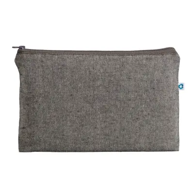 Beauty case in cotone riciclato con zip - Immagine 5